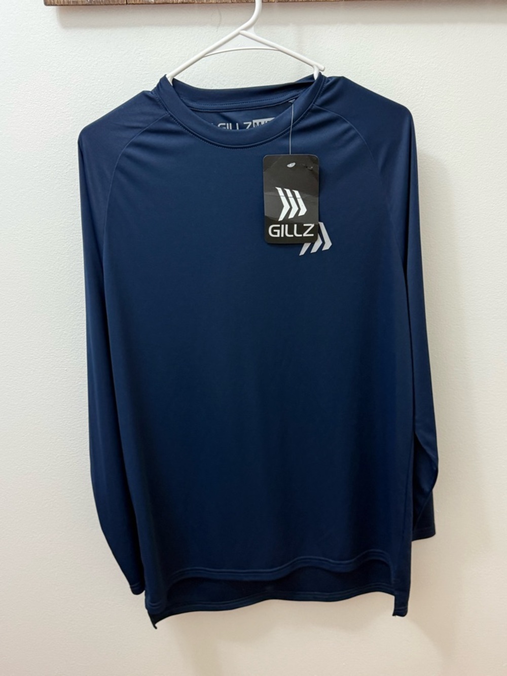 Gillz Men’s Long-Sleeve Performance Shirt - Navy